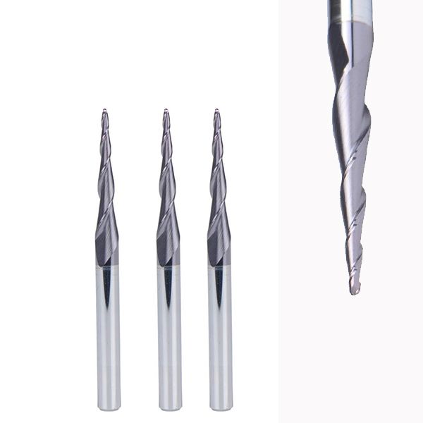 3/8 Shank EM-C10 5/16 Double End 2 Flute End Mill High Speed Steel 