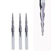 EMA16 2 Flute Ball End Mill with Taper Neck