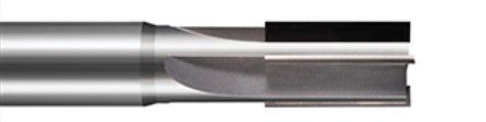 PCD End Mill, Square, 4 flutes