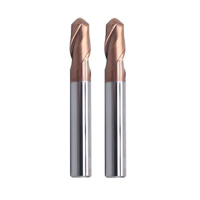 EMB05 Carbide Ball End Mill for High Hardness Steel-HRC65